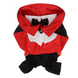 Maxbell Halloween Pet Dog Vampire Suit  Funny Cloak Cape Festival Cosplay Costume XL