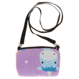 Maxbell Breathable Pet Carrier Bag Hamster Outgoing Travel Handbag  Purple Pony