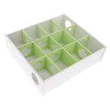 Maxbell Wood Maze Tunnel for Pet Hamster Gerbil Mouse Small Animals Cage Tubes Toy Green