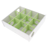 Maxbell Wood Maze Tunnel for Pet Hamster Gerbil Mouse Small Animals Cage Tubes Toy Green