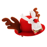 Maxbell Pet Cat Dog Hat Reindeer Christmas Design Party Holiday Costume Headwear