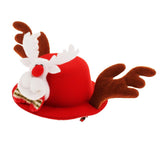 Maxbell Pet Cat Dog Hat Reindeer Christmas Design Party Holiday Costume Headwear