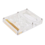 Maxbell Clear Ant Housing Acrylic Nest Ant Feed Farm Formicarium Box 13 x 10 x 2cm
