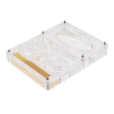 Maxbell Clear Ant Housing Acrylic Nest Ant Feed Farm Formicarium Box 13 x 10 x 2cm