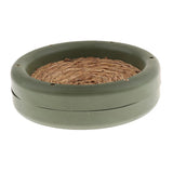 Maxbell Pigeon Parrot Bird Straw Nest Oil Grass Nest Plastic Basin Straw nest