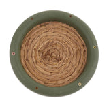 Maxbell Pigeon Parrot Bird Straw Nest Oil Grass Nest Plastic Basin Straw nest