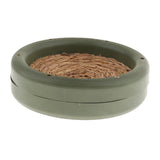 Maxbell Pigeon Parrot Bird Straw Nest Oil Grass Nest Plastic Basin Straw nest