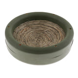 Maxbell Pigeon Parrot Bird Straw Nest Oil Grass Nest Plastic Basin Oil grass nest