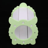 Maxbell DIY Small Pet House Hamster Wheel Toys Pets Roller Tunnel Hideout Green