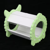 Maxbell DIY Small Pet House Hamster Wheel Toys Pets Roller Tunnel Hideout Green