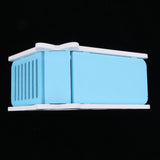 Maxbell Pet Small Animal Hideout Hamster House Wooden Hut Play Toys Chews Blue