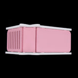 Maxbell Pet Small Animal Hideout Hamster House Wooden Hut Play Toys Chews Pink