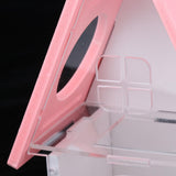 Maxbell Beautiful House Loft Cage Exercise Toy for Hamster Mice Gerbil Mouse  Pink