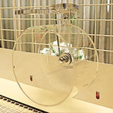 Maxbell Small Pet Toy Runner Hamster Hedgehog Running Wheel Exercise For Hamster L