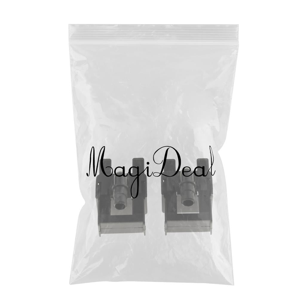 Maxbell 2Pack Hose Holder, Aquarium Multi-Function Plastic Adjustable Tube Clip