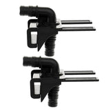Maxbell 2Pack Hose Holder, Aquarium Multi-Function Plastic Adjustable Tube Clip