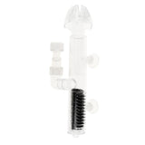 Maxbell Transparent Fish Tank Pipe Surface Skimmer Inflow Outflow Tube, Tank Mount