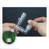 Maxbell Transparent Fish Tank Pipe Surface Skimmer Inflow Outflow Tube, Tank Mount