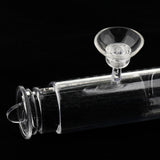 Maxbell Transparent Fish Tank Pipe Surface Skimmer Inflow Outflow Tube, Tank Mount