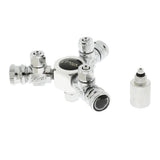 Maxbell Aquarium Tank CO2 Splitter Needle Valve Solenoid Regulator Distributor 3 Way