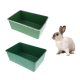 Maxbell Rabbit Cage Birth Box Plastic Built-in Rabbit Litter Box Cage Anti Bitten 01