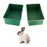 Maxbell Rabbit Cage Birth Box Plastic Built-in Rabbit Litter Box Cage Anti Bitten 01
