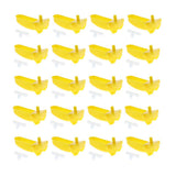 Maxbell 20 Pcs Bird Pigeon Long Automatic Drinking Water Fountain Cage Feeder