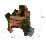 Max Aquarium Hiding Cave Ornaments Fish Tank Supplies Accessories ZR-008