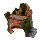 Max Aquarium Hiding Cave Ornaments Fish Tank Supplies Accessories ZR-008