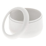 Maxbell Plastic Round Bird Parrot Aviary Pet Cage Water Food Feeder Feeding Bowl