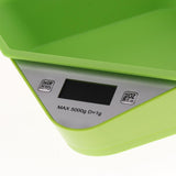 Maxbell Digital Kitchen Pets Scale For New Born Puppy Or Small Kitty With Free Tray Green