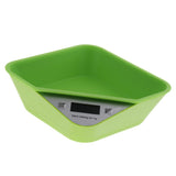 Maxbell Digital Kitchen Pets Scale For New Born Puppy Or Small Kitty With Free Tray Green