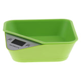Maxbell Digital Kitchen Pets Scale For New Born Puppy Or Small Kitty With Free Tray Green