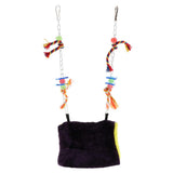 Maxbell Bird Parrot Budgie Nest Warm Suspended Hut Cage Swing Hanging Toy Large