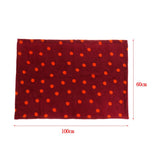 Maxbell 2 Pcs Pet Air Conditioning Blanket Dog Puppy Cushion Sleep Mat Bed