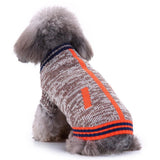 Maxbell Dog Sweater Pet Thick Warm Clothes Jumper Winter Apperal Snowflake Pattern