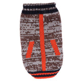 Maxbell Dog Sweater Pet Thick Warm Clothes Jumper Winter Apperal Snowflake Pattern