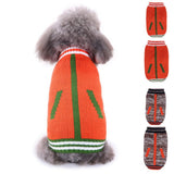 Maxbell Dog Sweater Pet Thick Warm Clothes Jumper Winter Apperal Snowflake Pattern