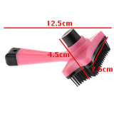 Maxbell Self Cleaning Slicker brush for Pet Grooming Cat and Dog Long and Thick Hair