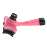 Maxbell Self Cleaning Slicker brush for Pet Grooming Cat and Dog Long and Thick Hair