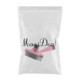 Maxbell Self Cleaning Slicker brush for Pet Grooming Cat and Dog Long and Thick Hair