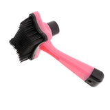 Maxbell Self Cleaning Slicker brush for Pet Grooming Cat and Dog Long and Thick Hair