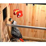 Maxbell Birds Cage Hanging Chew Toy Parrot Biting Toy Teeth Care Bird Supplies