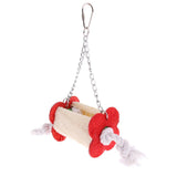Maxbell Birds Cage Hanging Chew Toy Parrot Biting Toy Teeth Care Bird Supplies