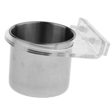 Maxbell Bird Parrot Stainless Steel Feeding Cups with Acrylic Cup Holder 7CM