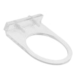 Maxbell Bird Parrot Stainless Steel Feeding Cups with Acrylic Cup Holder 10.5x8.5CM