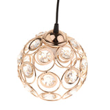 Maxbell Modern Crystal Ceiling Pendant Lamp Bar Decoration Chandelier Fixture Golden
