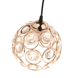 Maxbell Modern Crystal Ceiling Pendant Lamp Bar Decoration Chandelier Fixture Golden