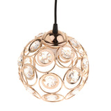 Maxbell Modern Crystal Ceiling Pendant Lamp Bar Decoration Chandelier Fixture Golden