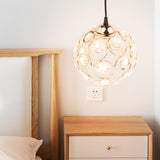 Maxbell Modern Crystal Ceiling Pendant Lamp Bar Decoration Chandelier Fixture Golden